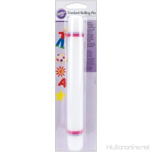 Wilton Fondant Gum Paste Rolling Pin with Rings 9 Inch - B00ISYNZH0